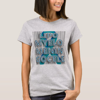 Camiseta Conciencia sobre Lipomielomeningocele de Espina Bí