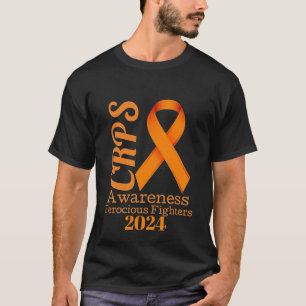 Camiseta Conciencia sobre los CRPS negros