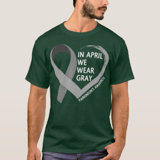 Camiseta Conciencia Sobre Los Parkinsones En Abril Usamos G