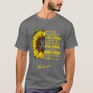 Camiseta Conciencia sobre los tumores cerebrales Ella es un