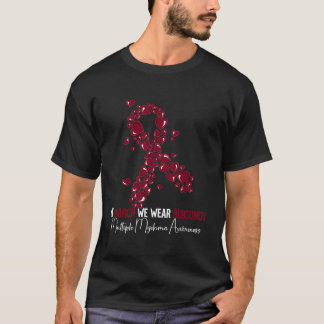 Camiseta Conciencia sobre mieloma múltiple