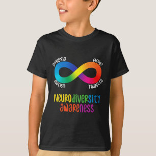 Camiseta Conciencia sobre neurodiversidad Autismo Adhd Reco