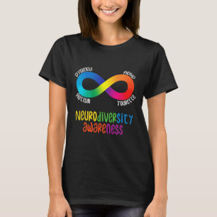 Camiseta Conciencia sobre neurodiversidad Autismo Adhd Reco