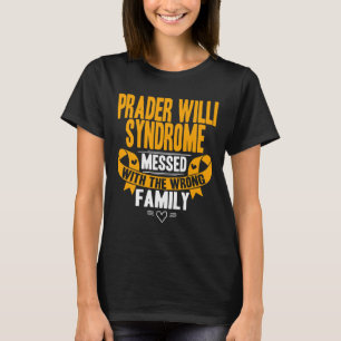 Camiseta Conciencia sobre Pws - Síndrome de Prader Willi