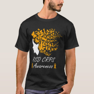 Camiseta Conciencia Sobre Rsd Crps - Mujeres Mariposas Nara