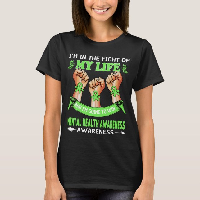 CAMISETA CONCIENCIA SOBRE SALUD MENTAL (Anverso)
