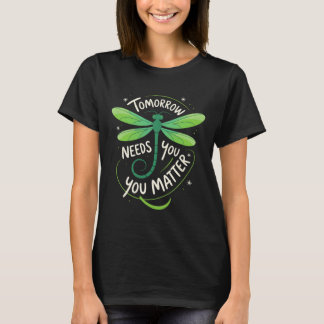 Camiseta Conciencia sobre Salud Mental Tú Problema Mañana N