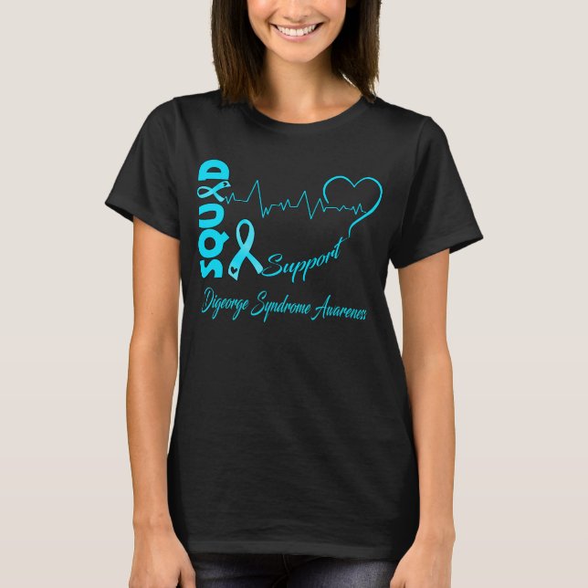 Camiseta CONCIENCIA SOBRE SÍNDROME DE DIGEORGE DE Squad (Anverso)