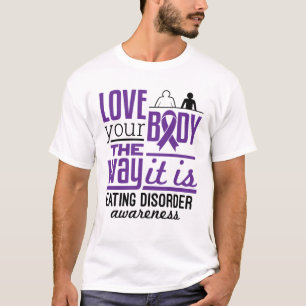 Camiseta Conciencia sobre Trastornos Alimenticios Ama tu Cu