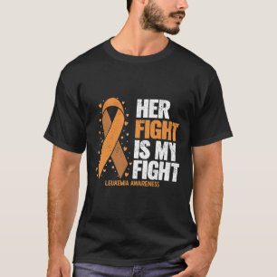 Camiseta Conciencia Su Lucha Es Mi Leucemia De Lucha