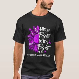 Camiseta Conciencia Su Lucha Es Mi Pelea Leopard Sunflower