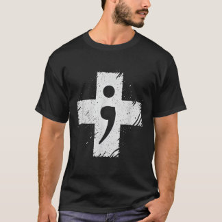 Camiseta Conciencia suicida Depresión Ansiedad Salud mental