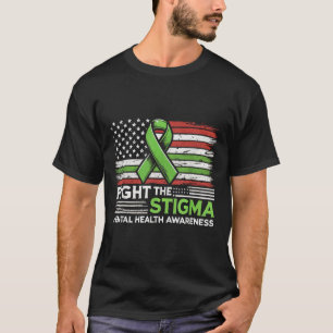 Camiseta Conciencia suicida Depresión Ansiedad Salud mental