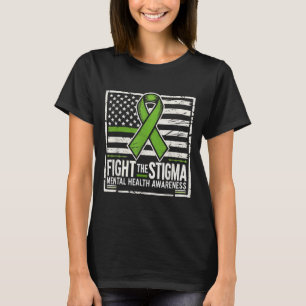 Camiseta Conciencia suicida Depresión Ansiedad Salud mental