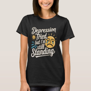 Camiseta Conciencia suicida Depresión Ansiedad Salud mental