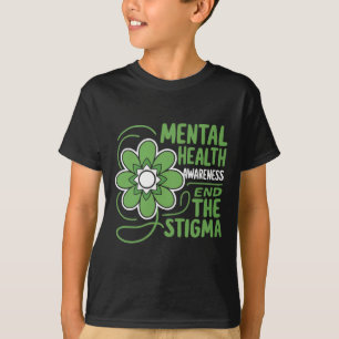 Camiseta Conciencia suicida Depresión Ansiedad Salud mental
