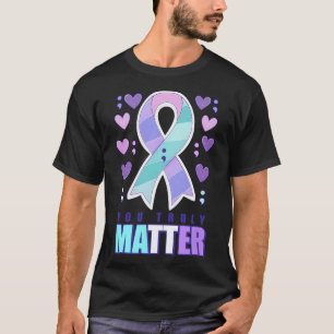 Camiseta Conciencia suicida que realmente tiene problemas