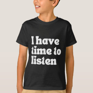 Camiseta Conciencia suicida, tengo tiempo de escuchar