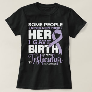 Camiseta Conciencia testicular que algunas personas nunca c