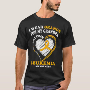 Camiseta Conciencia - Uso Naranja Para Mi Abuelo