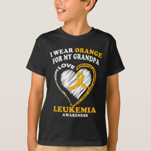 Camiseta Conciencia - Uso Naranja Para Mi Abuelo