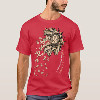 Camiseta Conciencia uterina Awareness sunflower nadie lucha