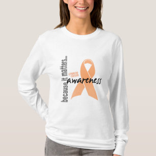 Camiseta Conciencia uterina del cáncer