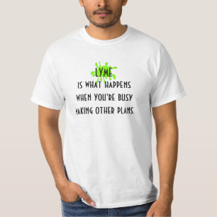 Camiseta Conciencia y ayuda de la enfermedad de Lyme