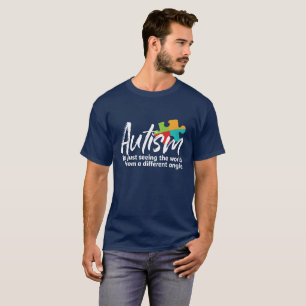 Camiseta Conciencia y ayuda del autismo para los niños