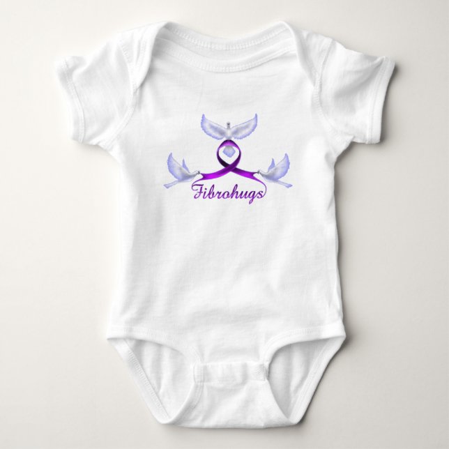 Camiseta Conciencia y ayuda del Fibromyalgia (Anverso)