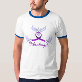 Camiseta Conciencia y ayuda del Fibromyalgia