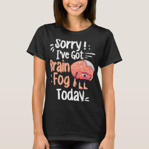 Camiseta Conciencia Y Niebla Fibro Fibromialgia Niebla Cere