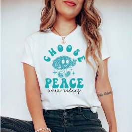 Camiseta Conciencia y recuperación del TOC elige la Paz