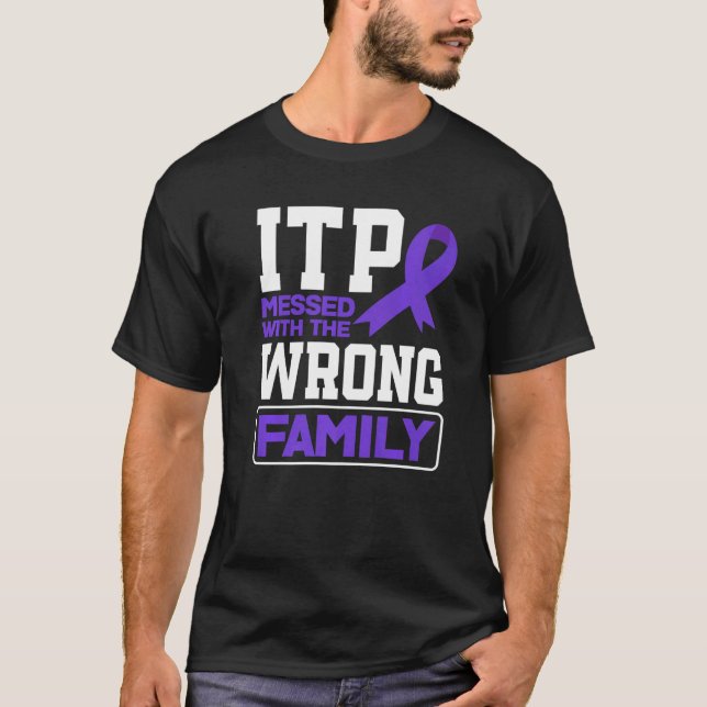 Camiseta Concienciación acerca de la PTI de la Familia Equi (Anverso)