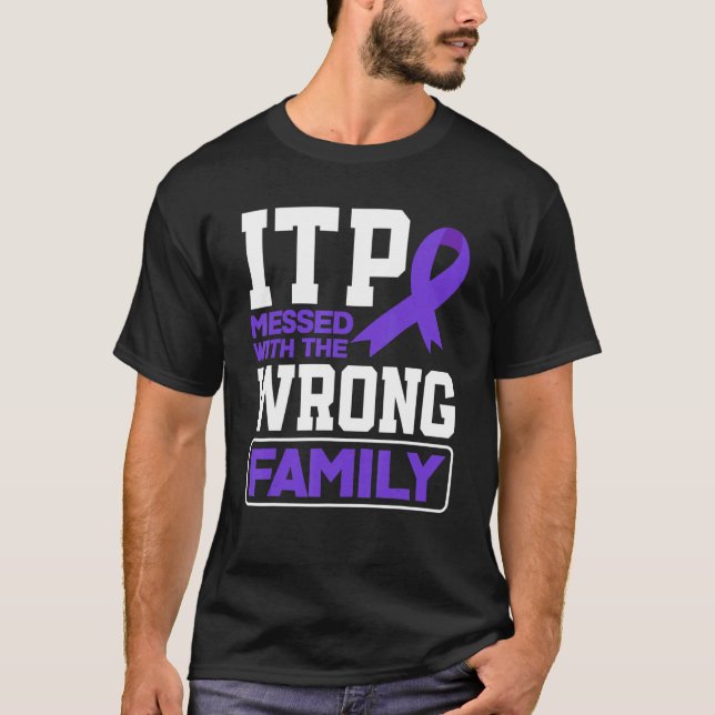 Camiseta Concienciación acerca de la PTI de la Familia Equi (Anverso)