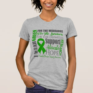 Camiseta Concienciación/Apoyo sobre lesiones cerebrales