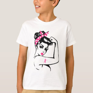 Camiseta Concienciación de Guerrero del Cáncer Tee Support 
