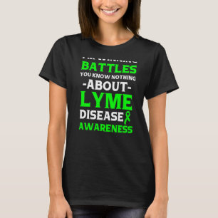 Camiseta Concienciación de los guerreros sobre los sobreviv