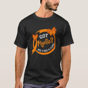 Camiseta Concienciación de MS Consiguió que Myelin Encontra
