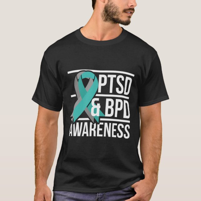 Camiseta Concienciación De Ptsd Y Bpd (Anverso)