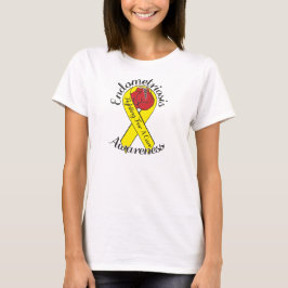 Camiseta CONCIENCIACIÓN ENDOMETRIOSIS Bella+Canvas Mangas l
