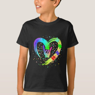 Camiseta Concienciación Especial Ed Profesora Asl Lenguaje 