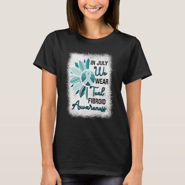Camiseta Concienciación Fibroide En Julio Usamos La Verde a (Anverso)