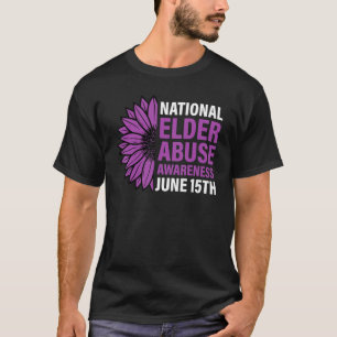 Camiseta Concienciación nacional sobre el maltrato a ancian