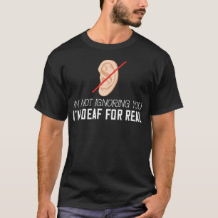 Camiseta Concienciación para sordos regalo Divertida sorde