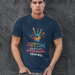 Camiseta Concienciación personalizada sobre autismo - Defen