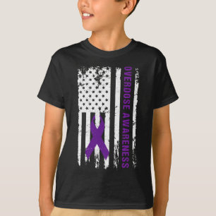 Camiseta Concienciación Recuperación de la adicción a la ci