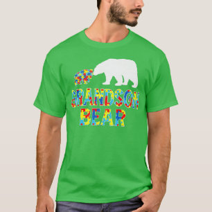 Camiseta Concienciación sobre autismo Abuela Con Soporte Au
