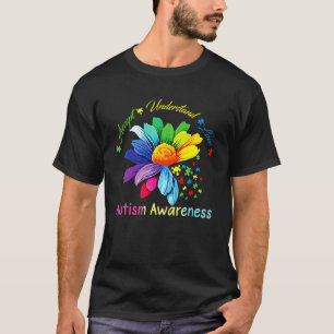 Camiseta Concienciación sobre autismo acepta entender amor 