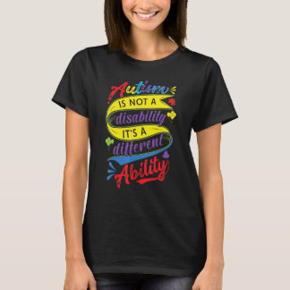 Camiseta Concienciación sobre autismo Arcoiris Hombres de m